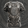 Awesome Hoodie 3D All Over Print Fenrir Wolf Viking Custom Name - Hoodie, T-Shirt, Zip Hoodies ND302