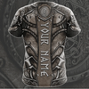 Awesome Hoodie 3D All Over Print Fenrir Wolf Viking Custom Name - Hoodie, T-Shirt, Zip Hoodies ND302