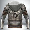 Awesome Hoodie 3D All Over Print VIKING ARMOR VALKNUT SYMBOL - Hoodie, T-Shirt, Zip Hoodies ND305