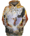 Awesome Hoodie 3D All Over Print Animals Native Hoodie ND315