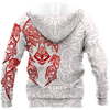 Awesome Hoodie 3D All Over Print Red &amp; White Viking Fenrir Tattoo - Hoodie, T-Shirt, Zip Hoodies, Sweatshirt ND316