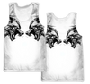 Awesome Hoodie 3D All Over Viking Fenrir Tattoos - Hoodie, T-Shirt, Zip Hoodies, Sweatshirt ND317