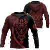 Awesome Hoodie 3D All Over Viking Wolf Tattoos - Hoodie, T-Shirt, Zip Hoodies, Sweatshirt ND318