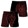 Awesome Hoodie 3D All Over Viking Wolf Tattoos - Hoodie, T-Shirt, Zip Hoodies, Sweatshirt ND318