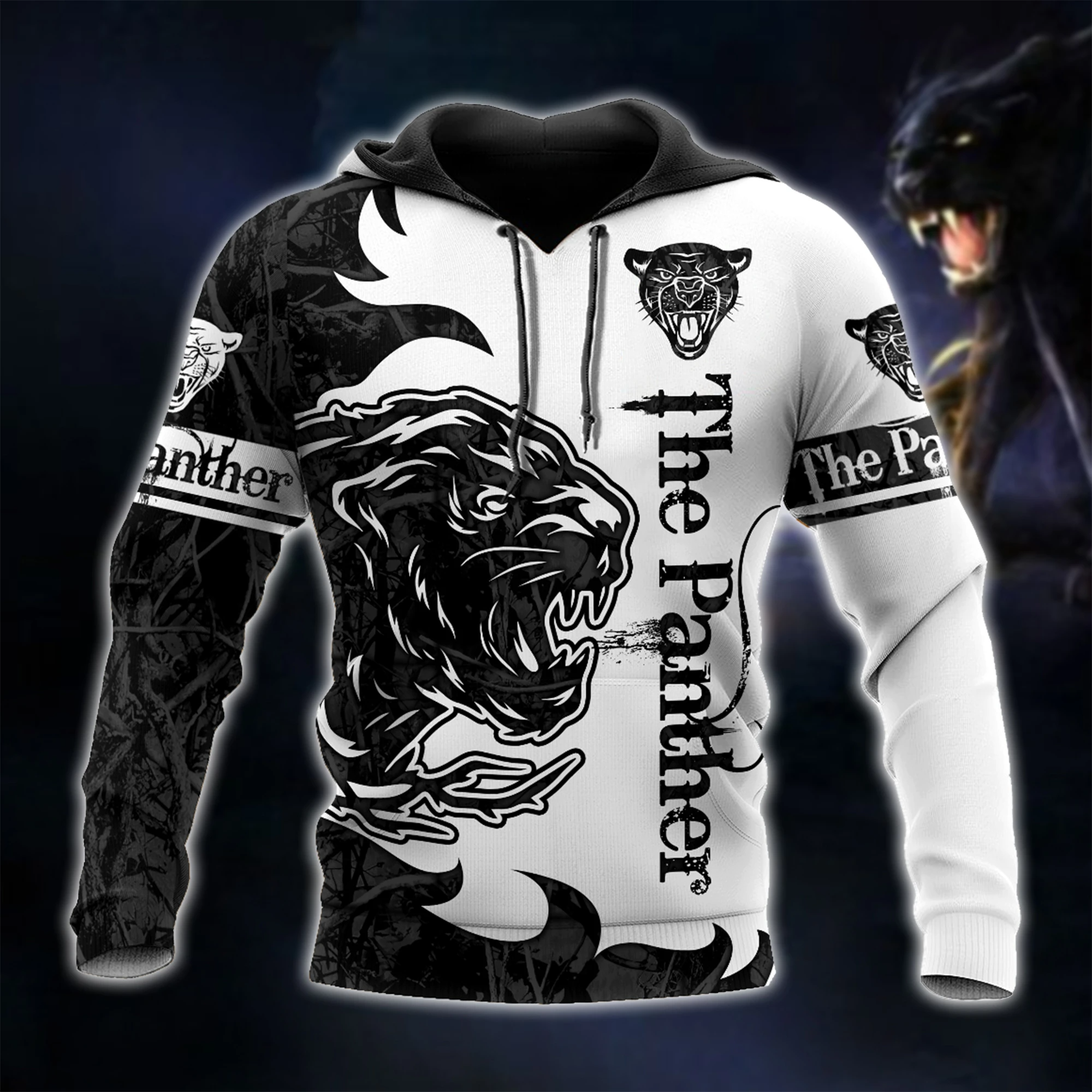 Awesome Hoodie 3D All Over Print The Black Panther- Hoodie, T-Shirt, Zip Hoodies, Sweatshirt ND320