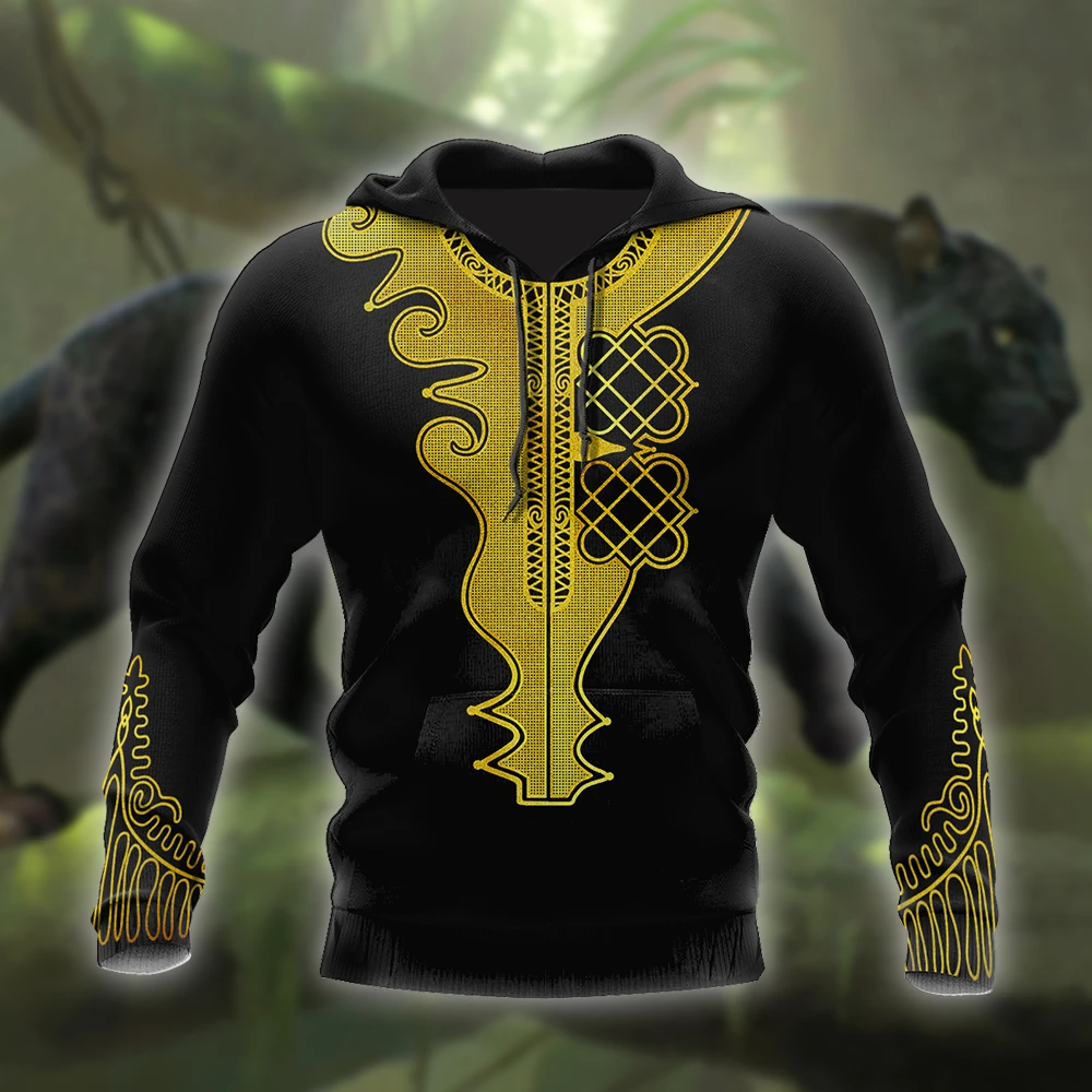 Awesome Hoodie 3D All Over Print African Classic Pattern- Hoodie, T-Shirt, Zip Hoodies, Sweatshirt ND324