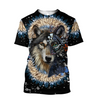Awesome Hoodie 3D All Over Print Native Wolf- Hoodie, T-Shirt, Zip Hoodies, Sweatshirt ND327