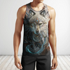 Awesome Hoodie 3D All Over Print Native American Wolf- Hoodie, T-Shirt, Zip Hoodies, Sweatshirt ND329