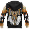 Awesome Hoodie 3D All Over Print Native American Wolf- Hoodie, T-Shirt, Zip Hoodies, Sweatshirt ND330