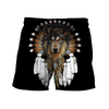 Awesome Hoodie 3D All Over Print Native American Wolf- Hoodie, T-Shirt, Zip Hoodies, Sweatshirt ND330