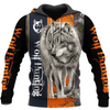 Awesome Hoodie 3D All Over Print Wolf Hunting - Hoodie, T-Shirt, Zip Hoodies, Sweatshirt ND332