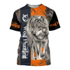 Awesome Hoodie 3D All Over Print Wolf Hunting - Hoodie, T-Shirt, Zip Hoodies, Sweatshirt ND332