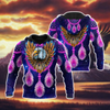 Awesome Hoodie 3D All Over Print Eagle Purple Dreamcatcher Native American - Hoodie, T-Shirt, Zip Hoodies, Sweatshirt ND338