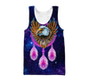 Awesome Hoodie 3D All Over Print Eagle Purple Dreamcatcher Native American - Hoodie, T-Shirt, Zip Hoodies, Sweatshirt ND338