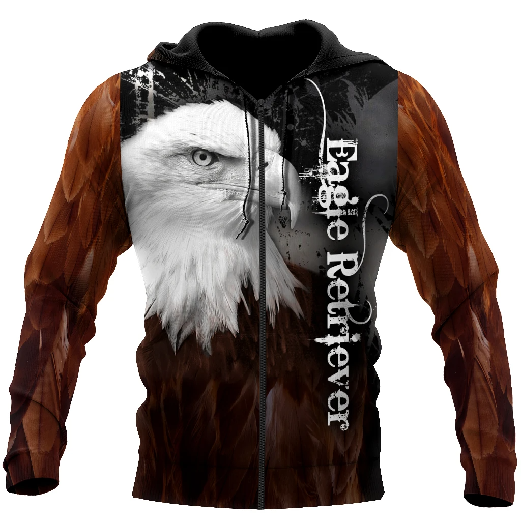 Awesome Hoodie 3D All Over Print Eagle - Hoodie, T-Shirt, Zip Hoodies, Sweatshirt ND339