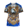 Awesome Hoodie 3D All Over Print Eagle Dreamcatcher Native American - Hoodie, T-Shirt, Zip Hoodies, Sweatshirt ND341