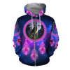 Awesome Hoodie 3D All Over Print Native Wolf - Hoodie, T-Shirt, Zip Hoodies, Sweatshirt ND354