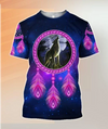 Awesome Hoodie 3D All Over Print Native Wolf - Hoodie, T-Shirt, Zip Hoodies, Sweatshirt ND354