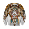 Awesome Hoodie 3D All Over Print Native Wolf - Hoodie, T-Shirt, Zip Hoodies, Sweatshirt ND357