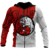 Awesome Hoodie 3D All Over Print Dragon and Wolf - Hoodie, T-Shirt, Zip Hoodies, Sweatshirt ND360