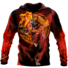 Awesome Hoodie 3D All Over Print Marital Tiger and Dragon - Hoodie, T-Shirt, Zip Hoodies, Sweatshirt ND361