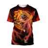 Awesome Hoodie 3D All Over Print Marital Tiger and Dragon - Hoodie, T-Shirt, Zip Hoodies, Sweatshirt ND361