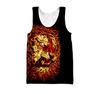 Awesome Hoodie 3D All Over Print Fire Tiger - Hoodie, T-Shirt, Zip Hoodies, Sweatshirt ND362