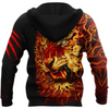 Awesome Hoodie 3D All Over Print Fire Tiger - Hoodie, T-Shirt, Zip Hoodies, Sweatshirt ND362