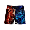Awesome Hoodie 3D All Over Print Tiger vs Lion Galaxy Thunder - Hoodie, T-Shirt, Zip Hoodies, Sweatshirt ND364