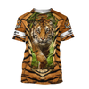Awesome Hoodie 3D All Over Print The Tiger - Hoodie, T-Shirt, Zip Hoodies, Sweatshirt ND367