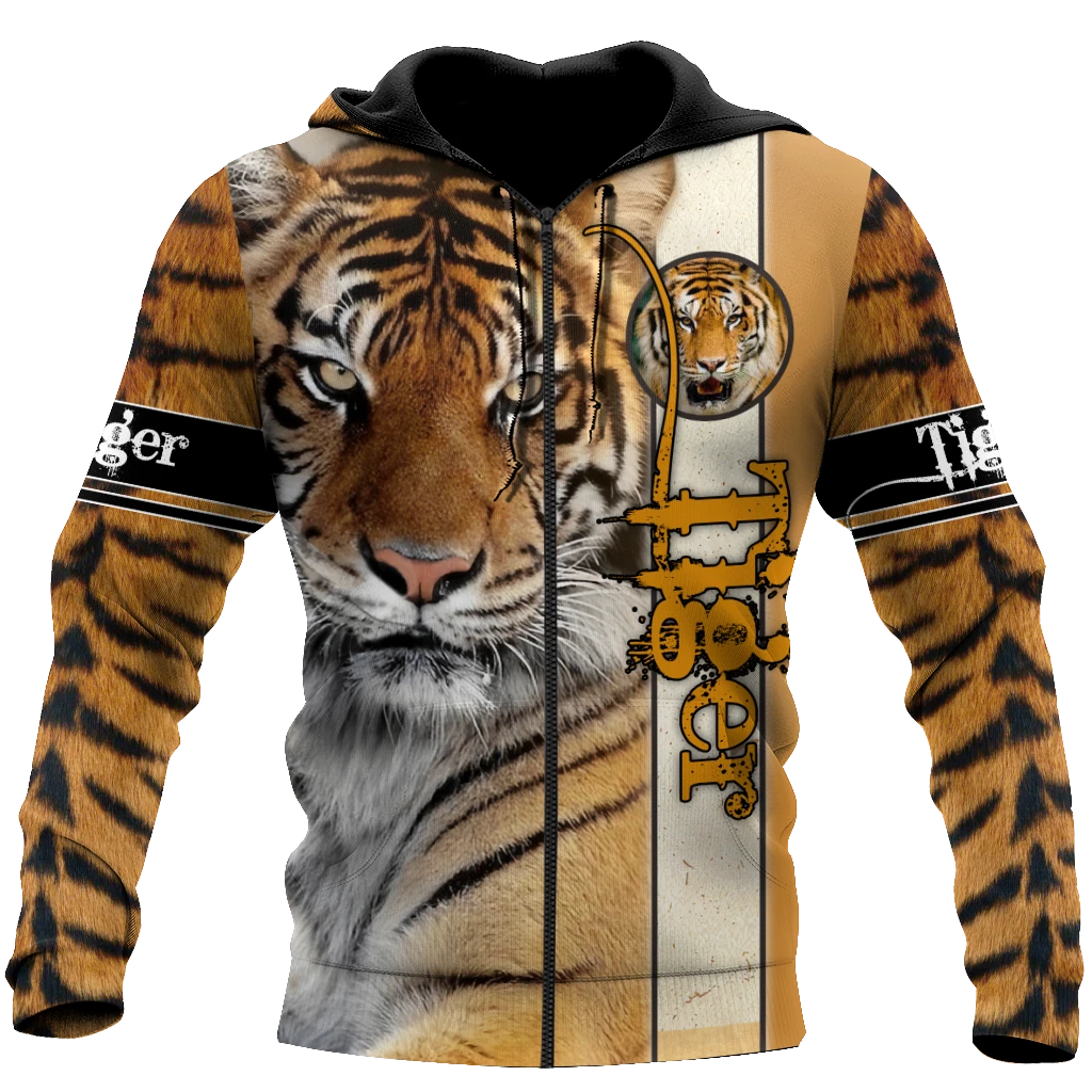 Awesome Hoodie 3D All Over Print The Tiger - Hoodie, T-Shirt, Zip Hoodies, Sweatshirt ND368