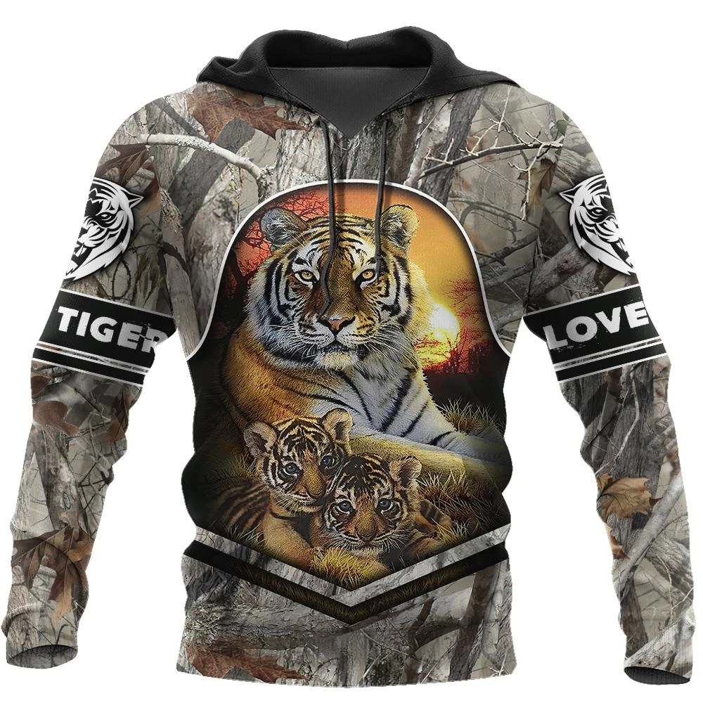 Awesome Hoodie 3D All Over Print Family Tiger - Hoodie, T-Shirt, Zip Hoodies, Sweatshirt ND369
