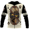 Awesome Hoodie 3D All Over Print Ace Spade Lion King Poker - Hoodie, T-Shirt, Zip Hoodies, Sweatshirt ND371