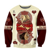 Awesome Hoodie 3D All Over Print The King Club Lion Poker - Hoodie, T-Shirt, Zip Hoodies, Sweatshirt ND373