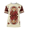 Awesome Hoodie 3D All Over Print The Queen of Wildlife Lion Poker - Hoodie, T-Shirt, Zip Hoodies, Sweatshirt ND374