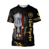Awesome Hoodie 3D All Over Print Lion Warrior - Hoodie, T-Shirt, Zip Hoodies, Sweatshirt ND376