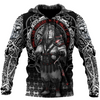 Awesome Hoodie 3D All Over Print The Lion Warrior Tattoo - Hoodie, T-Shirt, Zip Hoodies, Sweatshirt ND377