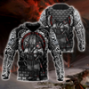 Awesome Hoodie 3D All Over Print The Lion Warrior Tattoo - Hoodie, T-Shirt, Zip Hoodies, Sweatshirt ND377