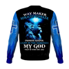 Awesome Hoodie 3D All Over Print Blue Lion - Hoodie, T-Shirt, Zip Hoodies, Sweatshirt ND378