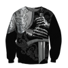 Awesome Hoodie 3D All Over Print Scottish Lion Armor - Hoodie, T-Shirt, Zip Hoodies, Sweatshirt ND379