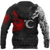 Awesome Hoodie 3D All Over Print Ragnarok Monsters Red Sköll and Hati - Hoodie, T-Shirt, Zip Hoodies, Sweatshirt ND380