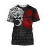 Awesome Hoodie 3D All Over Print Ragnarok Monsters Red Sköll and Hati - Hoodie, T-Shirt, Zip Hoodies, Sweatshirt ND380