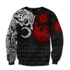 Awesome Hoodie 3D All Over Print Ragnarok Monsters Red Sköll and Hati - Hoodie, T-Shirt, Zip Hoodies, Sweatshirt ND380