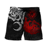 Awesome Hoodie 3D All Over Print Ragnarok Monsters Red Sköll and Hati - Hoodie, T-Shirt, Zip Hoodies, Sweatshirt ND380