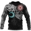 Awesome Hoodie 3D All Over Print Ragnarok Monsters Sköll and Hati - Hoodie, T-Shirt, Zip Hoodies, Sweatshirt ND381