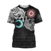Awesome Hoodie 3D All Over Print Ragnarok Monsters Sköll and Hati - Hoodie, T-Shirt, Zip Hoodies, Sweatshirt ND381