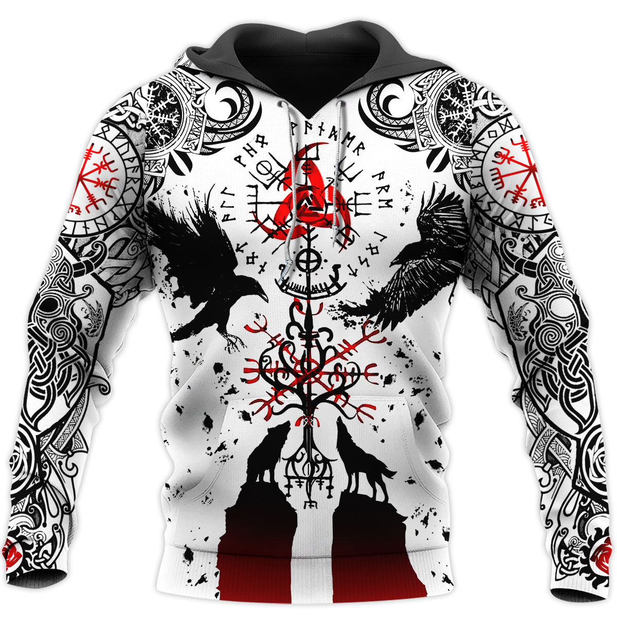 Awesome Hoodie 3D All Over Print Beautiful Vikings - Hoodie, T-Shirt, Zip Hoodies, Sweatshirt ND382