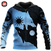 Awesome Hoodie 3D All Over Print Skoll and Hati Limited Blue Version - Hoodie, T-Shirt, Zip Hoodies, Sweatshirt ND383