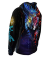 Awesome Hoodie 3D All Over Print Viking Wolf - Hoodie &amp; Zip Hoodies With Gaiter ND420