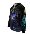 Awesome Hoodie 3D All Over Print Viking Wolf - Hoodie &amp; Zip Hoodies With Gaiter ND420